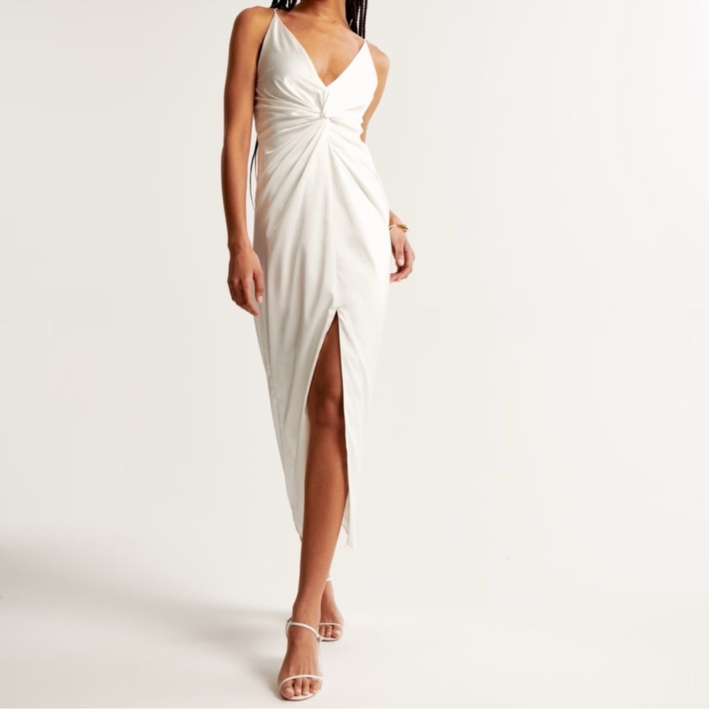 Abercrombie & Fitch Satin Midi Dress✨